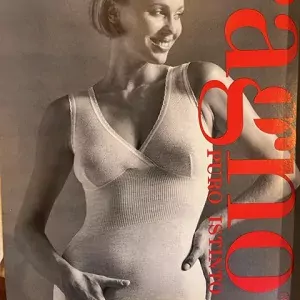 Camiciola donna spalla larga con coppe Ragno
