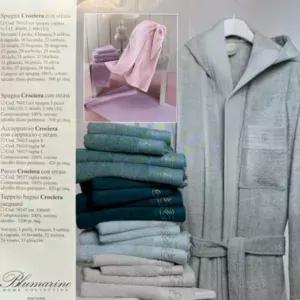 Set asciugamani 2 pezzi Nicholas Blumarine